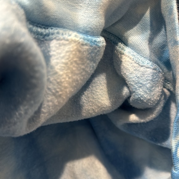 NWOT BLUE WHITE TIE DYE Santa Cruz HOODIE M - Picture 3 of 8